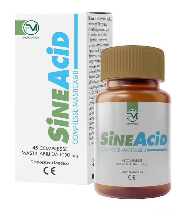 SINEACID 45 COMPRESSE MASTICABILI - Farmapanda Srl