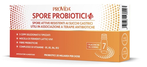 PROVIDA PROBIOTICI PLUS 20 MILIARDI 7 FLACONCINI X 8 ML - Farmapanda Srl