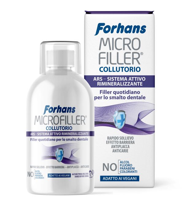 FORHANS MICROFILLER COLLUTORIO 500 ML - Farmapanda Srl