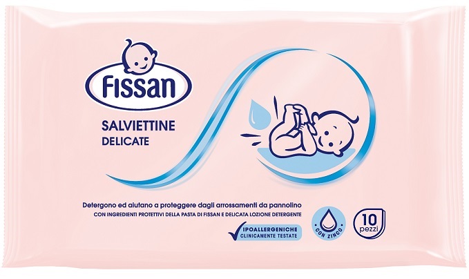 FISSAN SALVIETTE VIAGGIO 10 PEZZI - Farmapanda Srl