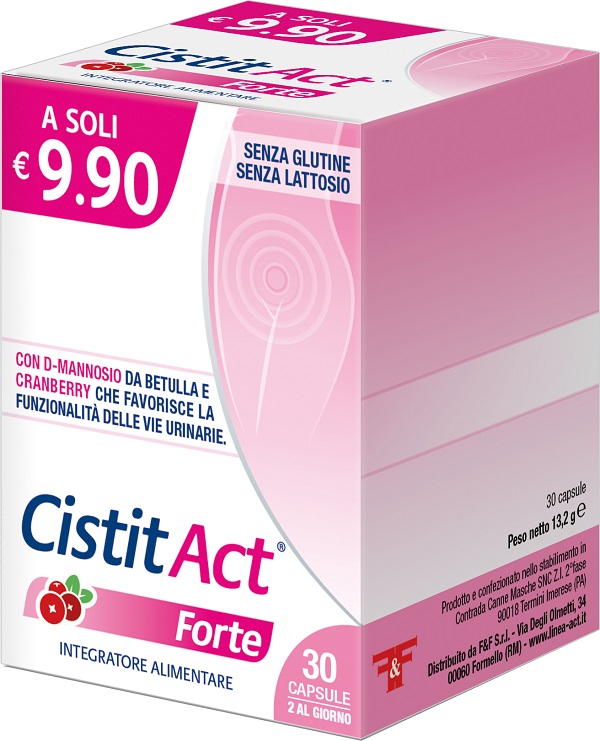 CISTIT ACT FORTE 30 CAPSULE - Farmapanda Srl