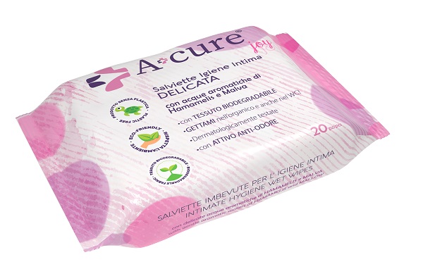 A+CURE IGIENE INTIMA DELICATA 20 SALVIETTE POCKET MAXI - Farmapanda Srl