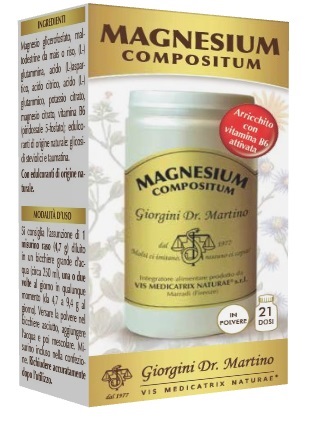 MAGNESIUM COMPOSITUM POLVERE 100 G - Farmapanda Srl