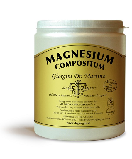 MAGNESIUM COMPOSITUM POLVERE 500 G - Farmapanda Srl