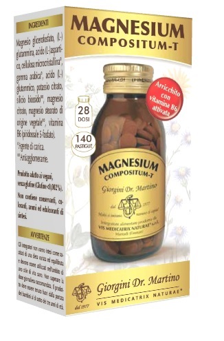 MAGNESIUM COMPOSITUM-T 140 PASTIGLIE - Farmapanda Srl