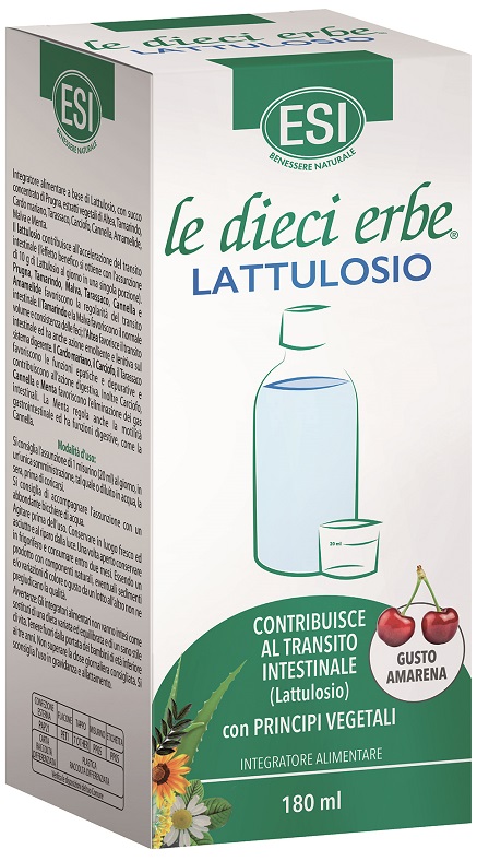 ESI LE DIECI ERBE LATTULOSIO 180 ML - Farmapanda Srl