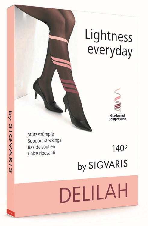SIGVARIS DELILAH 140 DENARI FLAT COSCIA DUNE 5 - Farmapanda Srl
