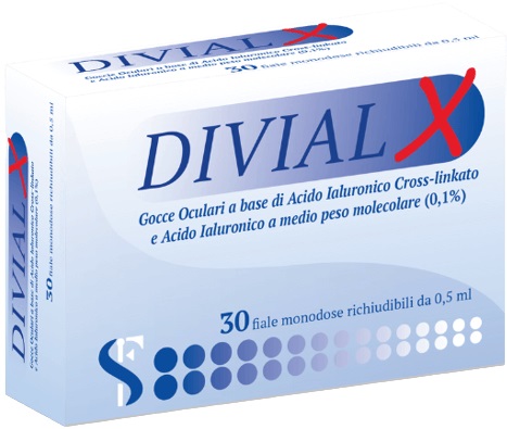 COLLIRIO DIVIAL X 30 FIALE MONODOSE 0,5 ML - Farmapanda Srl