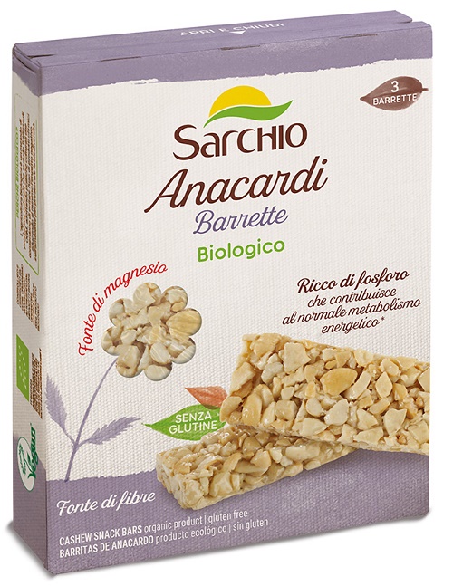 BARRETTE ANACARDI 75 G - Farmapanda Srl