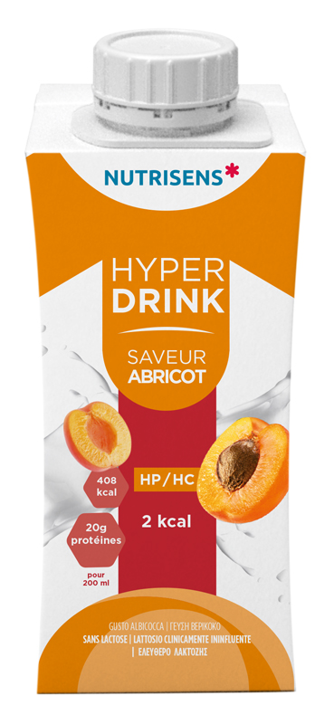HYPERDRINK 2KCAL ALBICOCCA 4X200 ML - Farmapanda Srl