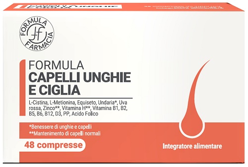 FORMULA CAPELLI UNGHIE E CIGLIA 48 COMPRESSE - Farmapanda Srl