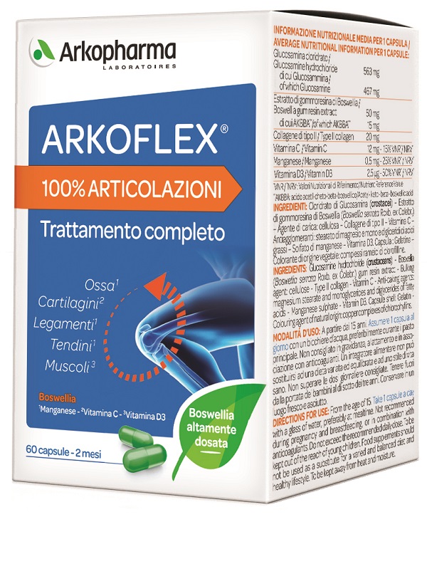 ARKOFLEX 100% ARTICOLAZIONI 60 CAPSULE - Farmapanda Srl