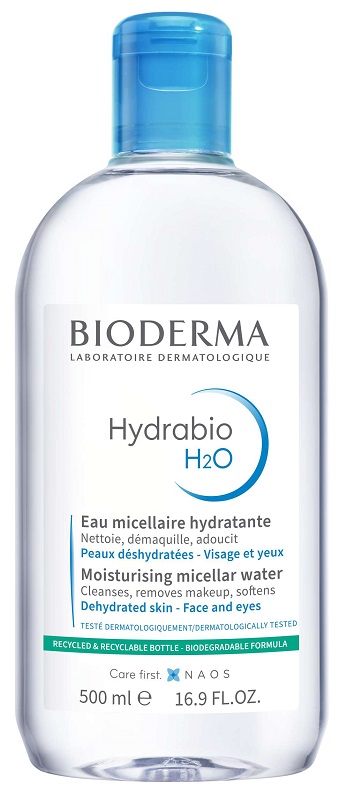 HYDRABIO H2O SOLUZIONE MICELLARE STRUCCANTE IDRATANTE 500 ML - Farmapanda Srl