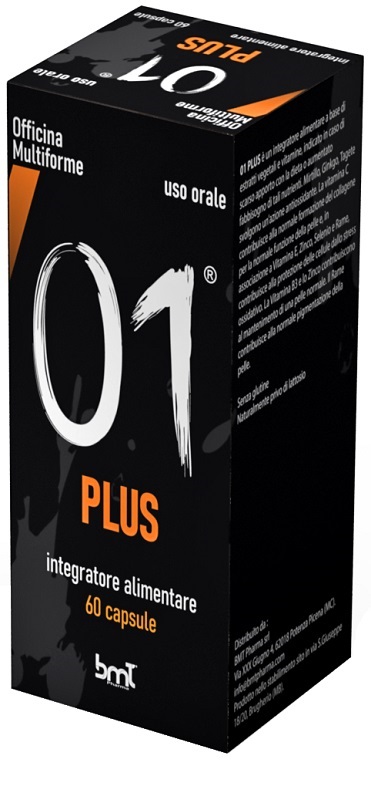 01 PLUS 60 CAPSULE - Farmapanda Srl