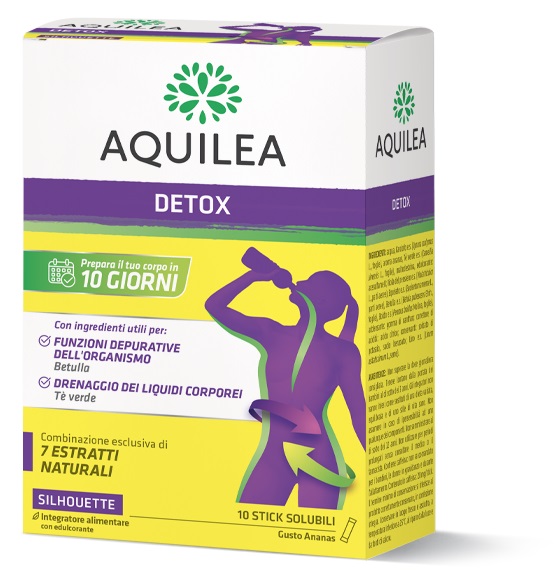AQUILEA DETOX 10 STICK DA 15 ML - Farmapanda Srl