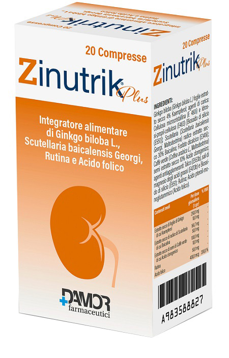 ZINUTRIK PLUS 20 COMPRESSE - Farmapanda Srl