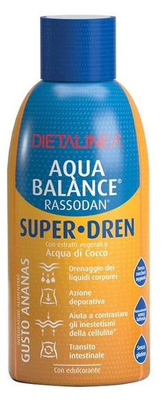 AQUA BALANCE RASSODAN SUPER DREN ANANAS 500 ML - Farmapanda Srl
