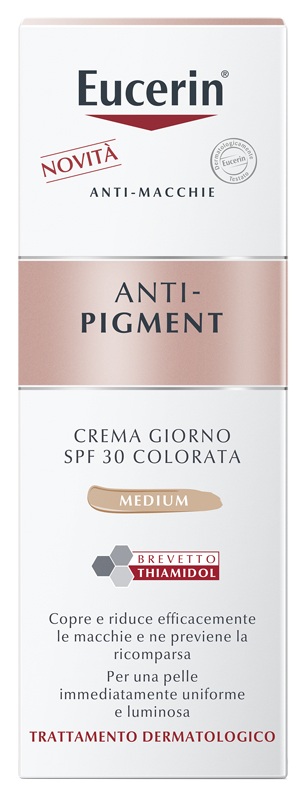 EUCERIN ANTI-PIGMENT GIORNO SPF30 COLORATO MEDIUM 50 ML - Farmapanda Srl