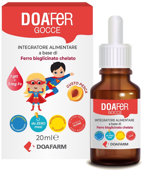 DOAFER GOCCE 20 ML - Farmapanda Srl