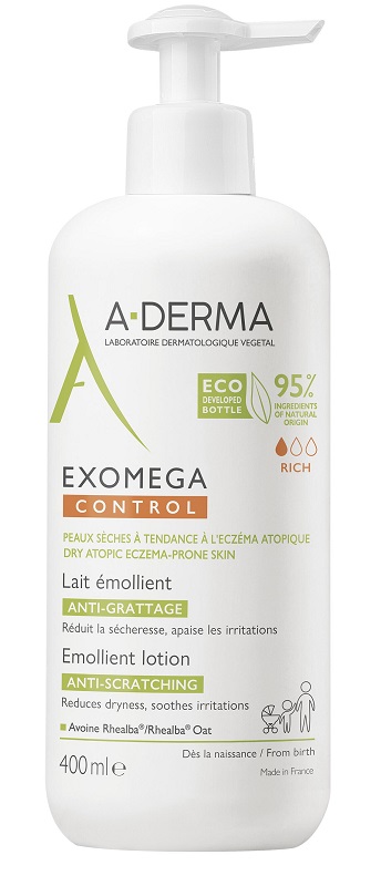EXOMEGA CONTROL LATTE EMOLLIENTE 400 ML - Farmapanda Srl