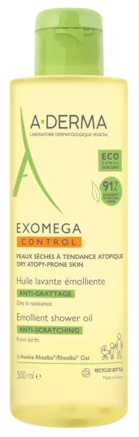 EXOMEGA CONTROL OLIO LAVANTE EMOLLIENTE RICARICA 500 ML - Farmapanda Srl