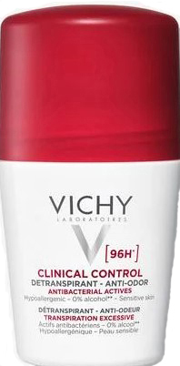 VICHY DEODORANTE CLINICAL CONTROL 96H ROLL 50 ML - Farmapanda Srl