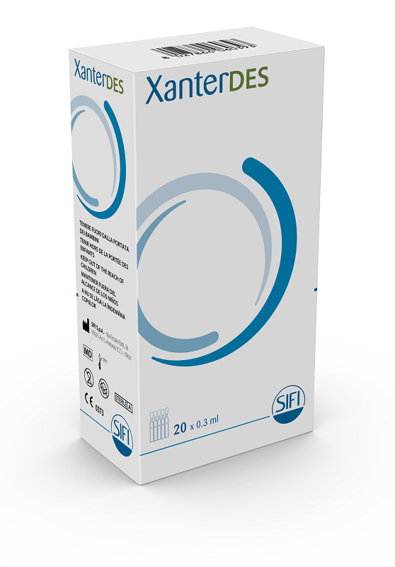 XANTERDES SOLUZIONE OFTALMICA 20 FLACONCINI MONODOSE DA 0,3 ML - Farmapanda Srl