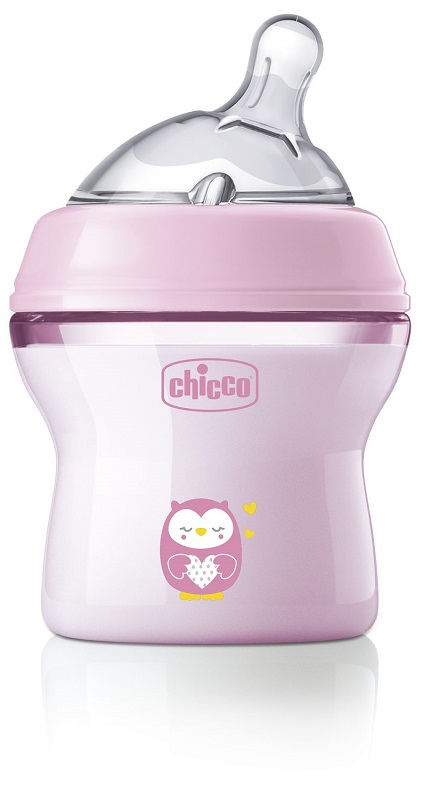 CHICCO BIBERON NAT FEEL PP 0M+ 150 ML BIMBA - Farmapanda Srl