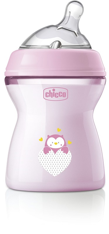CHICCO BIBERON NAT FEEL PP 2M+ 250 ML BIMBA - Farmapanda Srl