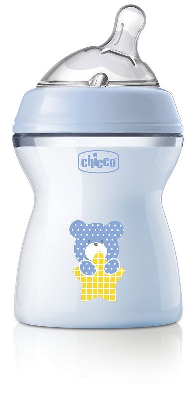 CHICCO BIBERON NAT FEEL PP 2M+ 250 ML BIMBO - Farmapanda Srl