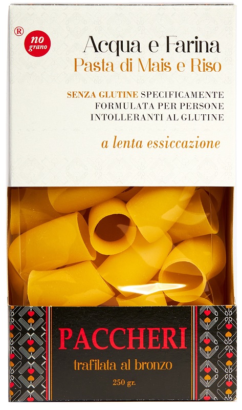 NUTRI TE' PACCHERI ACQUA E FARINA MAIS E RISO 250 G - Farmapanda Srl