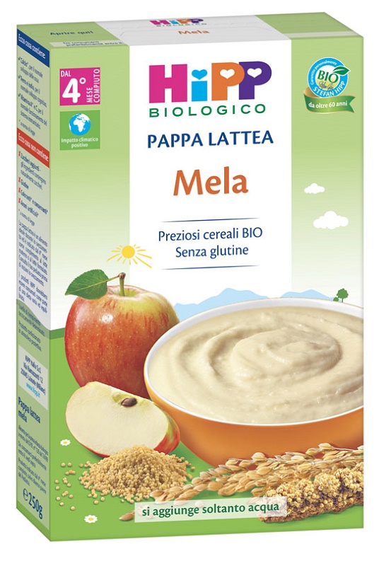 HIPP BIO PAPPA LATTEA MELA 250 G - Farmapanda Srl