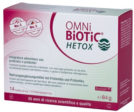 OMNI BIOTIC HETOX 14 BUSTINE DA 6 G - Farmapanda Srl