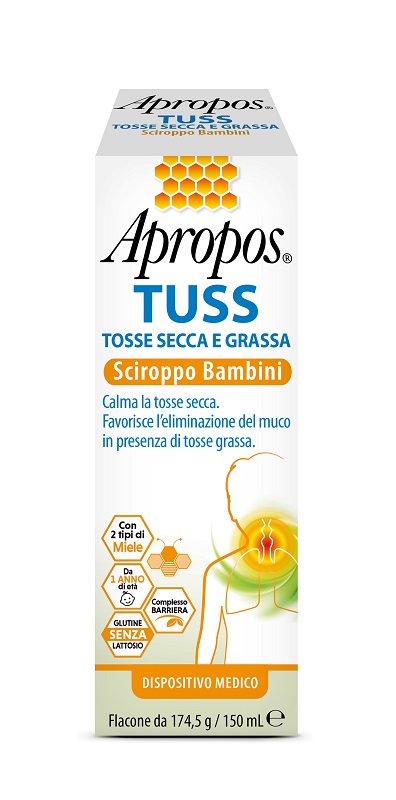 APROPOS TUSS SCIROPPO BAMBINI 150 ML - Farmapanda Srl