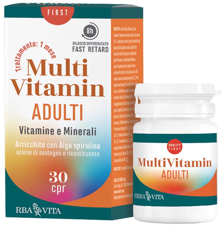 MULTI VITAMIN ADULTI 30 COMPRESSE - Farmapanda Srl