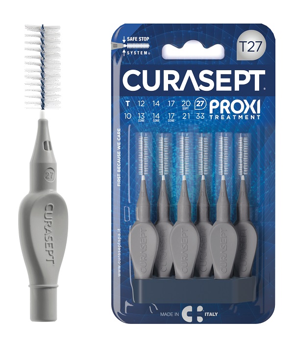 CURASEPT PROXI T27 GRIGIO/GREY 6 PEZZI - Farmapanda Srl