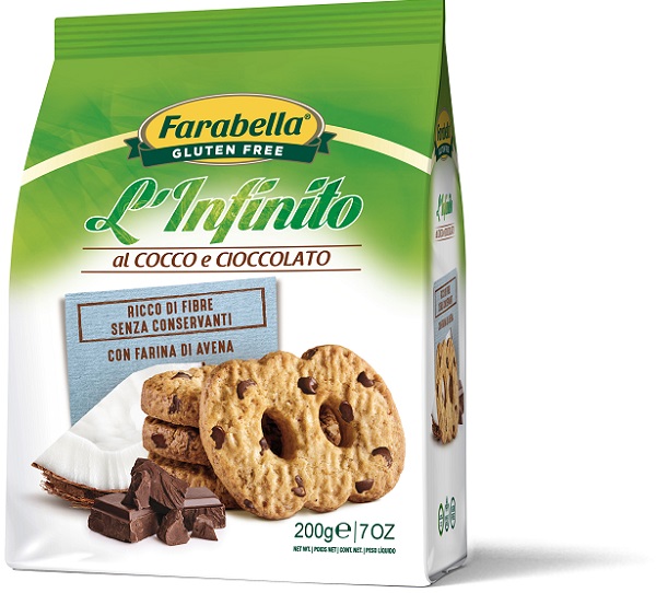 FARABELLA INFINITO AL COCCO E CIOCCOLATO 200 G - Farmapanda Srl