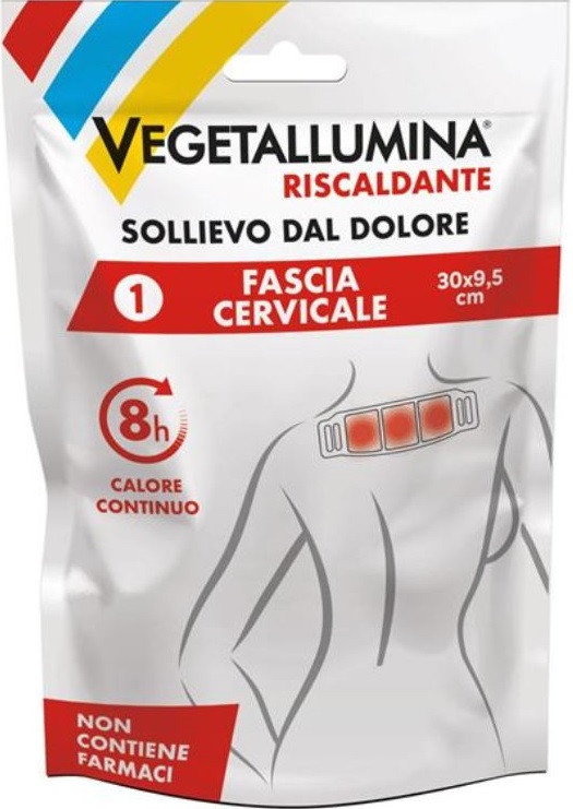 VEGETALLUMINA FASCIA CERVICALE RISCALDANTE 1 PEZZO - Farmapanda Srl