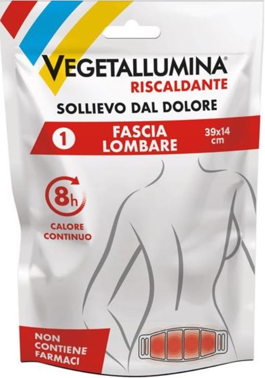VEGETALLUMINA FASCIA LOMBARE RISCALDANTE 1 PEZZO - Farmapanda Srl