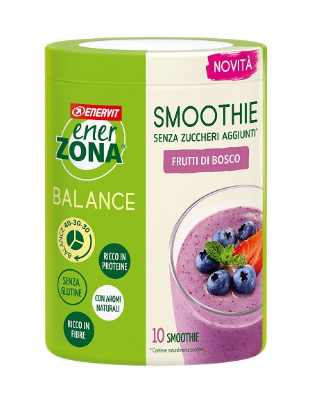 ENERZONA SMOOTHIE FRUTTI DI BOSCO 300 G - Farmapanda Srl