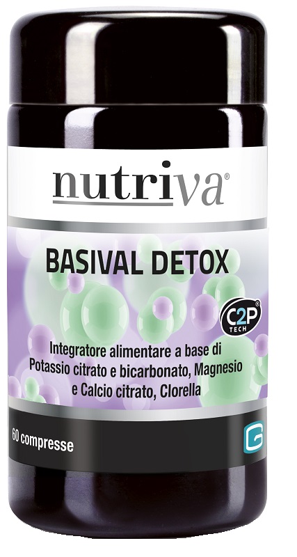 NUTRIVA BASIVAL DETOX 60 COMPRESSE - Farmapanda Srl