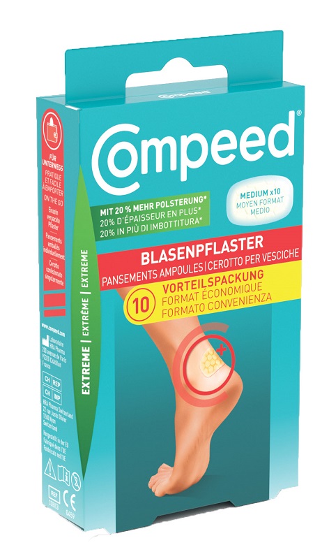 CEROTTI COMPEED PER VESCICHE MEDIO EXTREME 10 PEZZI - Farmapanda Srl
