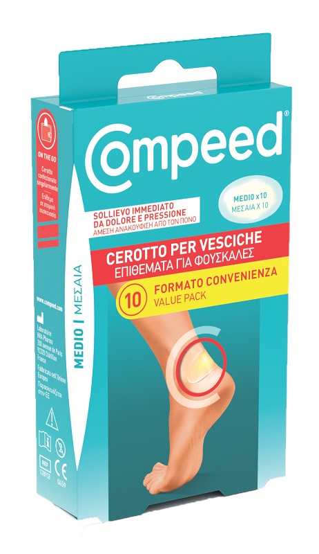 CEROTTI COMPEED PER VESCICHE MEDIO 10 PEZZI CARTON - Farmapanda Srl