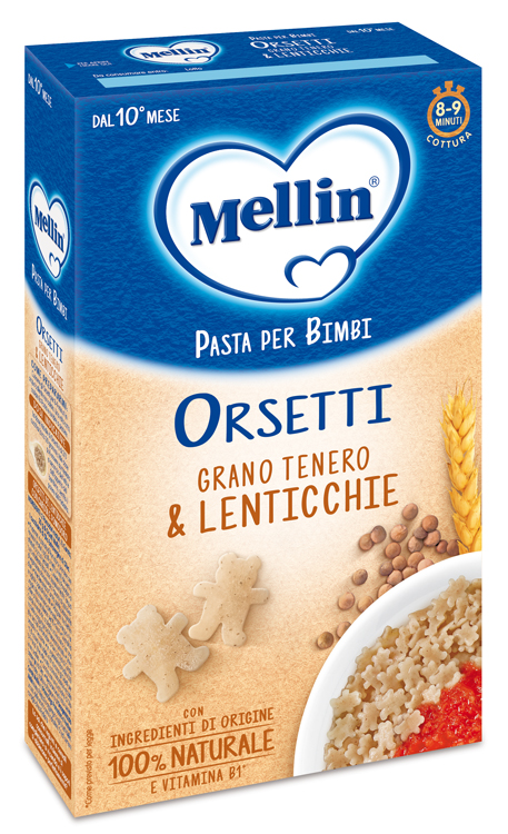 MELLIN ORSETTI CON LENTICCHIE 280 G - Farmapanda Srl