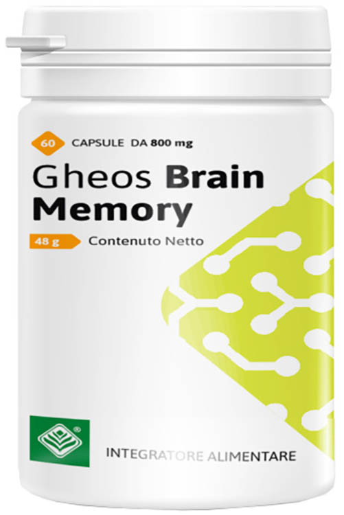 GHEOS BRAIN MEMORY 60 CAPSULE - Farmapanda Srl