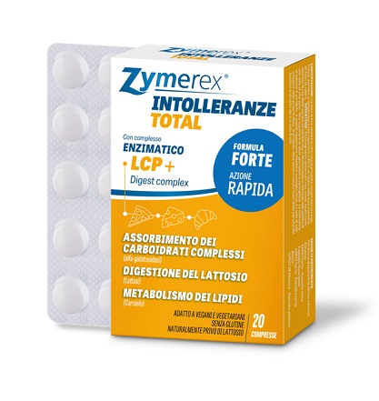 ZYMEREX INTOLLERANZE TOTAL 20 COMPRESSE - Farmapanda Srl