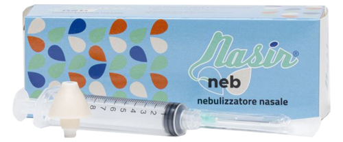 NASIR NEB KIT CON 1 UGELLO NASIR NEBULIZZATORE + 1 SIRINGA 10 ML LLC + 1 AGO - Farmapanda Srl