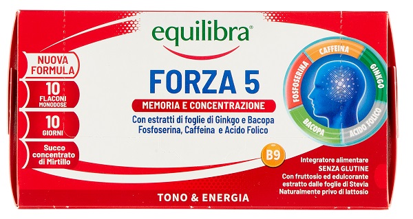 EQUILIBRA FORZA5 10 FLACONCINI - Farmapanda Srl