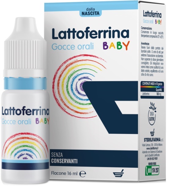 LATTOFERRINA BABY GOCCE ORALI 16 ML - Farmapanda Srl