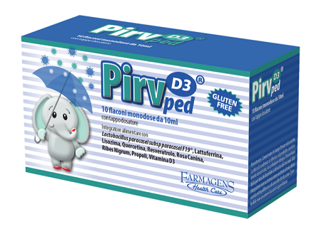 PIRV D3 PED 10 FLACONI MONODOSE - Farmapanda Srl